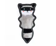 Skinny Peltz No Stuffing Squeaker Dog Toy (Raccoon)