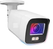 4K HD Full Color Security Surveillance System Camera IR-Cut Night Vision Audio Recording 8MP Housing Camera Kit IP67(Bullet)