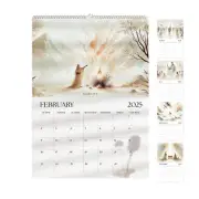 2025 Christian Bible Stories Wall Calendar, Jesus Calendar Monthly Home Planner