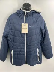 Craghoppers Women's Long Sleeve CompLite Hood Zip Reversible Jacket US Size M/8