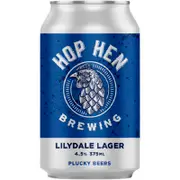 [Hop Hen Brewing] Hop Hen Brewing Lilydale Lager Can 375mL