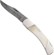 Bear & Son White Smooth Bone Lockback, One Size (BCWSB05D)