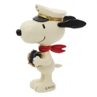 在飛比找momo購物網優惠-【Enesco】精品家飾 SNOOPY 迷你史努比水手船長居