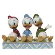 Jim Shore Disney Traditions - Huey, Dewey & Louie - Terrific Trio