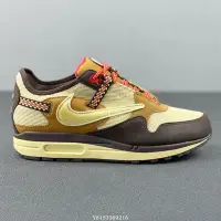 在飛比找Yahoo!奇摩拍賣優惠-Nike Air Max 1 米黃色倒勾 復古 經典 防滑 