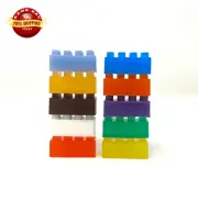 LEGO SET OF 10 MULTIPLE COLORS KIDS HANDMADE SOAP BAR NATURAL MOISTURIZING BODY