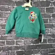 Bluey 18 Months 18M WISH LIST Bluey Tree Stocking Present Sweatshirt