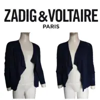 在飛比找Yahoo!奇摩拍賣優惠-【皮老闆】二手真品 ZADIG & VOLTAIRE 衣服 