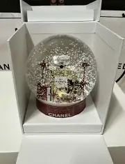 2022 CHANEL SNOW PERFUME GLOBE BALL VIP CHRISTMAS GIFT LIMITED EDITION RARE good