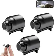 Florea Mini 5g Wireless WiFi Camera 1080p Hd,Cat Eye Camera,Mini Camera,Mini Camera Wireless,Cheerchest Mini Camera,Mini Security Camera,Mini Wireless WiFi Camera 1080p Hd (3pcs)