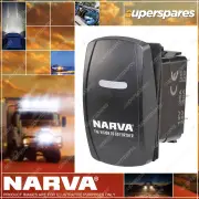 Narva 12 / 24V Off/On L.E.D Illuminated Sealed Rocker Switch Blue Blister Pack
