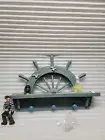 Dexlee Mediterranean Style Wall-Mounted Coat Rack for Hanging Coats Scarves Key