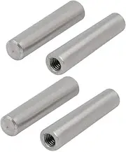 XYWHPGV 4 Pcs GB118 304 Stainless Steel 6mm Dia 30mm Length Taper Pin w Internal Thread(9ded3 dea9f ddb74 168d6 b0cd0 7bf0b