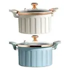 Soup Pot 8L with Lid Cookware Pasta Instant Noodle Pot for Tea Noodles Milk