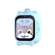 4G Kids Smart Watch for Girls & Boys GPS Tracker 30m Camera, Voice Call, Remote Monitor, Fence Set Col.Blue