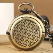 Antique Style Men's Skeleton Hand Wind Mechanical Pocket Watch FOB Chain Gifts
