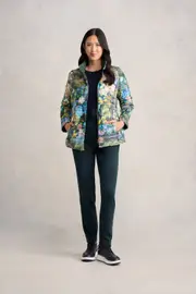 Landscape Puffer Jacket - Monet Garden