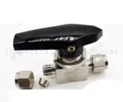 QTY:1 NEW VB31U-04T double ferrule straight through pressure ball valve 3000psi