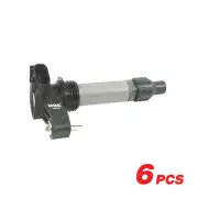 6 x NGK Ignition Coils for Saab 9-5 Gen2 2.8L TV6 Cyl V DOHC TMPFI 24V A28NEX