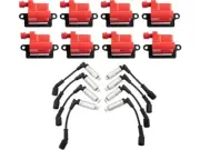 Ignition Coil and Spark Plug Wire Set For 2003-2004 Chevy SSR FB776MC (for: Chevrolet)