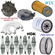 Tune Up Kit Filters Cap Spark Plugs Wire For CHEVROLET P30 V8 5.7L 1975