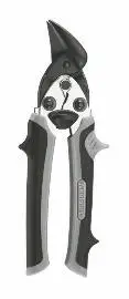 Teng 493-7 - Tin Snips 7" Offset Right Cut
