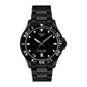 Tissot Seastar 1000 Quartz 40mm Black PVD Men's Watch T1204103305100