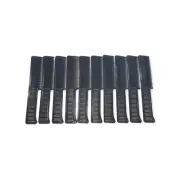 10 Pack Genuine OEM Wahl Combs 4" Long for Hair, Beard, Goatee & Mustache