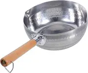 DINHEAROM Japanese Style Pancake Pan Aluminum Cooking Wok Stove Camping Pot Non-Stick for Milk Eggs Steaks