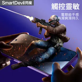 閃魔SmartDevil 強化版 iPhone 全覆蓋高清防窺鋼化膜 全新升級