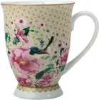 Maxwell & Williams Teas & C'S Silk Road Footed Mug 300ML White Gift Boxed