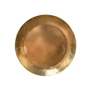 Handcrafted Brass Serving Plate 22cm