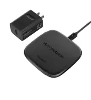 RAVPower Qi Fast Wireless Charger + QC 3.0 Adapter RP-PC066 HyperAir 7.5W 10W