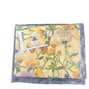 Vintage Wrap-ups Gift Wrapping Paper by Current Spring/Butterfly Floral SEALED