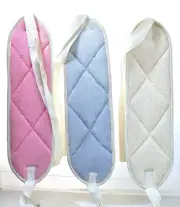 Exfoliating Back Scrubber Bath Shower Strap Loofah Spa Skin Body Sponge Brush 1P
