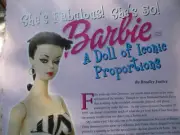 12p Barbie Doll History ARticle SHE'S 50! ICONIC PROPORTIONS/ Justice