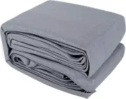 Instahut Shade Sail Rectangle 4 X 5M Sunshade Cloth Shadecloth Sun Block Outd...