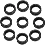 EXAOMBLE Cat Water Fountain Filter Replacement 9 Pack 2.0l/64oz Pet Fountain Filter Sponge Foam Strainer