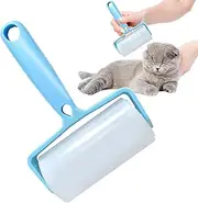 Washable Sticky Roller, Washable Hair Remover Roller, Portable Sticky Roller Pet Lint Removal, Travel Sticky Lint Remover for Clothes