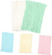 ULDIGI Infant Belly Band Newborn Cord Cover 5 Pack Elastic Cotton Wraps for Protect Abdomen Comfortable Navel Belt Breathable for Boys Girls