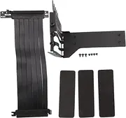 Byttlerom Cable V-GPUKT 3.0 Vertical Stand 180 to 90 Degree Graphics Card Vertical Bracket PCI-E 3.0X16 Cable Set for RTX3060 2080 2060