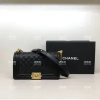 在飛比找Yahoo!奇摩拍賣優惠-30年老店  預購 CHANEL  BOY 25公分 黑色 