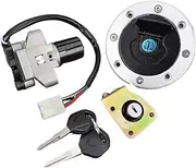 Ignition Key Switches for Suzuki GS500 GSX400 for Impulse GSF400 GSF250 for Bandit 250 400 GSF GSX GS 500 Ignition Switch Seat Lock Ignition Barrel Key Switch