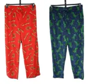 Cheetos/George Mens Pants Lot 2 Fleece Sleep Size Large 36-38 NEW