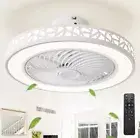 JUTIFAN Ceiling Fan with Lights Remote Control New!