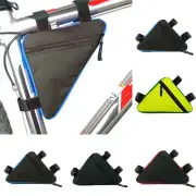 Bicycle Triangle Saddle Rack Storage Bicycle Cycling Adjustable Decorative Bags