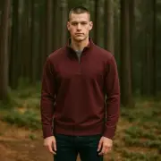 Ted Baker Mens 1/4 Zip Pullover Sweater Size Medium Burgundy New With Tags