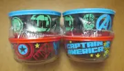 (4) Pyrex Marvel Avengers 4-Cup 946mL Glass Storage Bowls