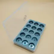 Box of 15 BOBBINS Plastic for Singer 2010, 4613, 4617, 4623, 4663, 6234#312956