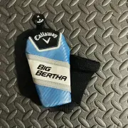 NEW Callaway Big Bertha Hybrid Rescue Headcover Blue ADJUSTABLE TAG